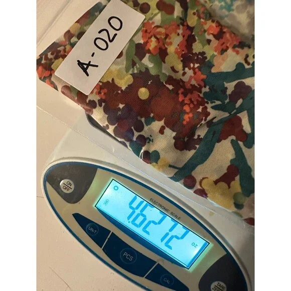 H&M Pretty Flowy Voile Chiffon Lux Romantic Shirt Covered Buttons Sheer US 14 - Picture 4 of 4